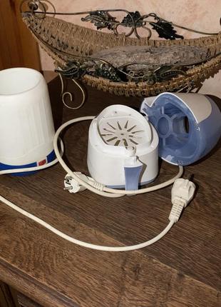 Электрический подогреватель бутылочек брендовый chicco tefal