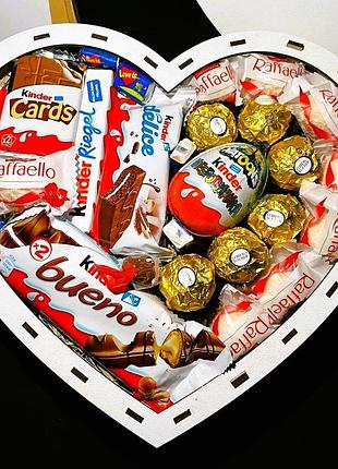 Подарок любимой жене на день рождения, подарок для девушки, набор сладостей для девушек, подарки маме подруге