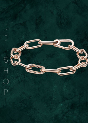 Браслет pandora me с покрытием 14к розовым золотом 589588c00
