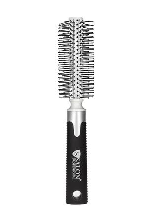 Щётка брашинг для укладки волос круглая salon professional