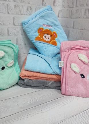 Детские полотенца с уголком.