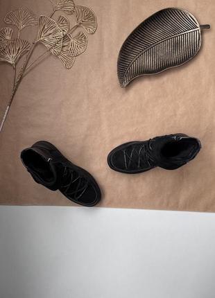 Черевики теплі шкіряні3 фото