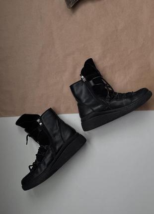 Черевики теплі шкіряні6 фото