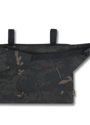 Каремат-сидушка militex 20mm cordura black multicam под броню