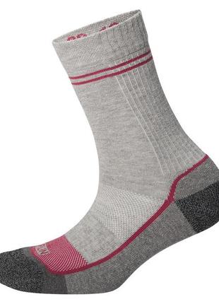 Термоноски для активного спорта для женщины crivit premium lycra® 424566 41-42 серый