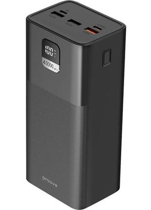 Power bank proove giant lite 22.5w 40000mah black (pbgi20312201) (код товару: 38636)