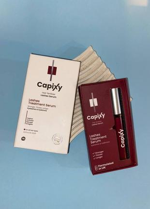 Сироватка для догляду за віями capixy lashes treatment serum єгипет