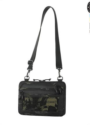 M-tac сумка admin bag medium elite с липучкой multicam black/black5 фото