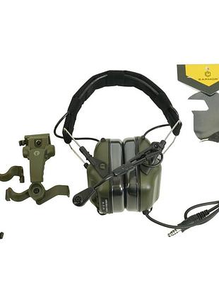 Тактичні активні навушники earmor m32x mod4