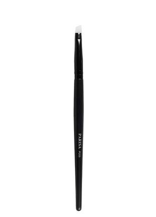 Кисточка для макияжа глаз и бровей parisa cosmetics скошенная