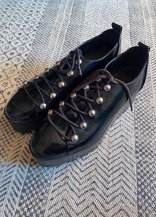 Лоферы zara