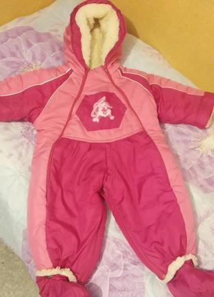 Бокс/лот/комплект/набір зимових речей для малечі на дівчинку.