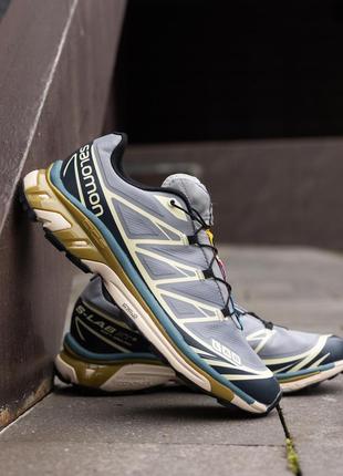 Salomon s lab xt-6 dover silver beige