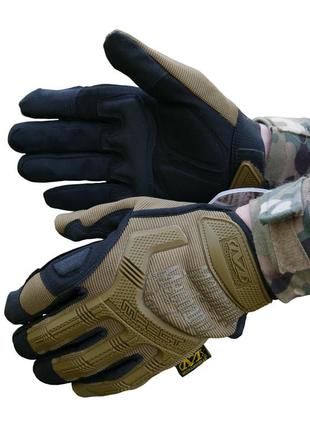 Перчатки тактические mechanix mx-61 койот m