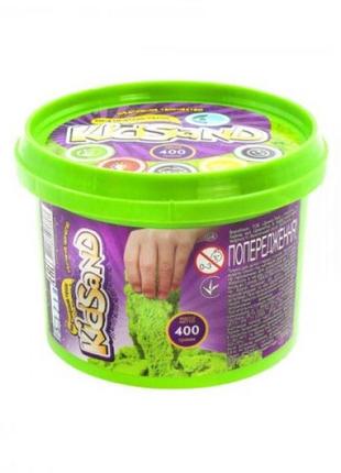 Кинетический песок "kidsand", зеленый, 400г