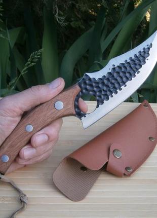 Ніж кухонний кухарський sonmelony sakuri шеф rt-6 фултанг 27 см