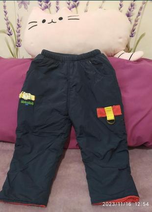 Штани зимові, на 1-3 роки