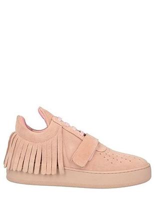 Filling pieces кожаные кроссовки кеды замша замшевые пудровые оригинал люкс бренд замшевые кроссовки