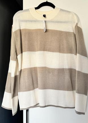 Светр у смужку h&m