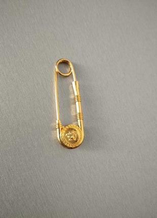 Брошка шпилька versace