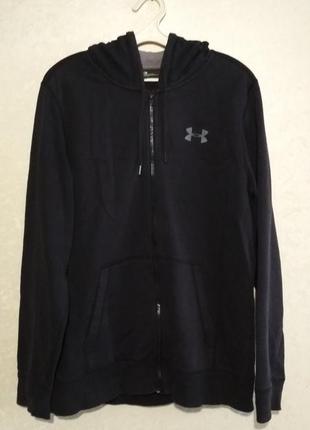 Мужская зип худи кофта с капюшоном under armour (m-l) оригинал