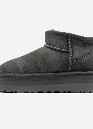 Ugg mini platform grey
