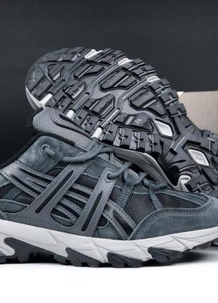 Шикарные мужские зимние кроссовки asics gel-sonoma termo