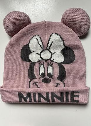 Шапка disney baby c&a мінні маус. розмір 12-18 місяців