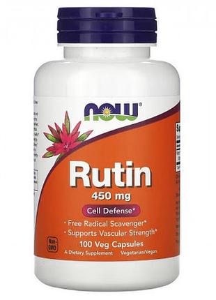 Now rutin / рутин 450мг клеточная защита в капсулах №100