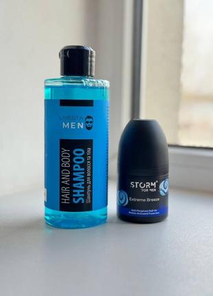 Шампунь для волосся та тіла livesta man, 300 мл