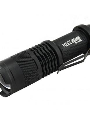 Тактичний ліхтар police bl 8468 q5 50000w ліхтарик 300 lumen