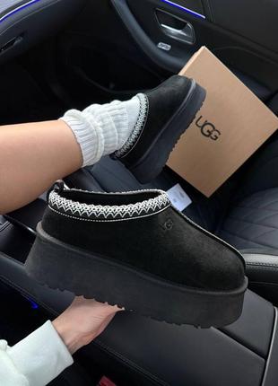 Угги уггі угг ugg tazz platform black
