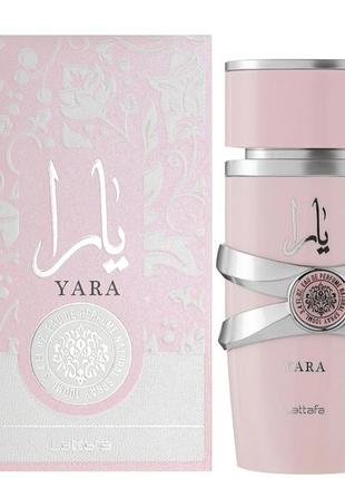Парфюмированная вода женская - lattafa perfumes yara, 100 мл