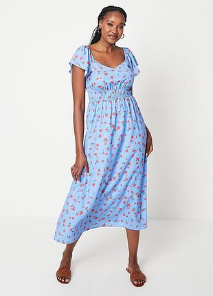 Миди платье в цветочный принт dorothy perkins 16