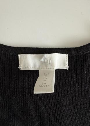 Сукня жіноча чорна трикотажна h&m 2