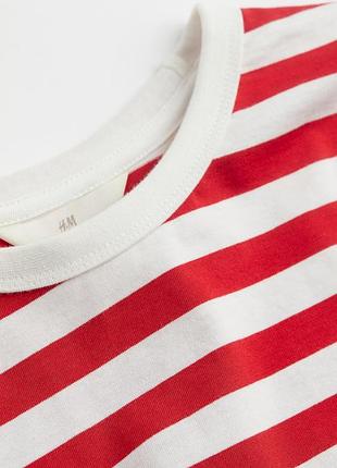 Лонгслинг в полоску h&amp;m 9