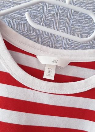 Лонгслинг в полоску h&amp;m 6
