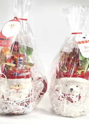 Новорічні чашечки з цукерками