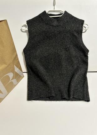 Жилет светр-жилет zara