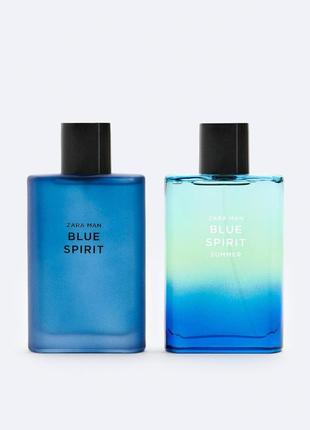 Набор парфюма zara man blue spirit + zara blue spirit summer