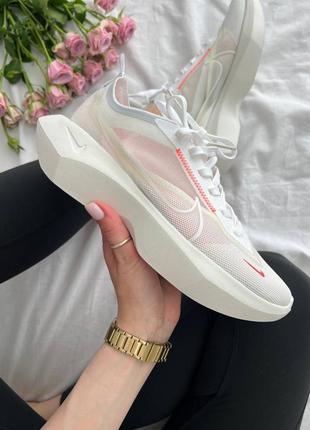 Nike vista lite white red сетка