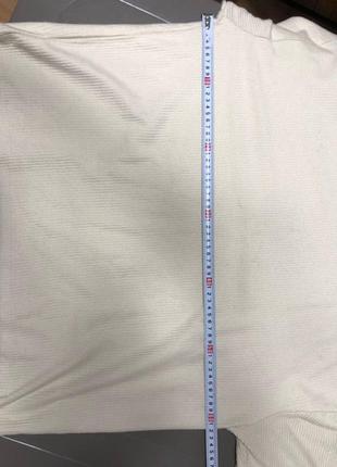 Толстовка лонгслив кофта мужская бежевая over size urban classics, размер l.