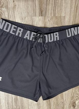 Серые спортивные шорты under color the play up р.s