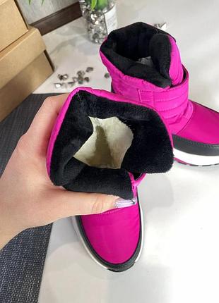 Зимові дутики черевики для дівчинки 3