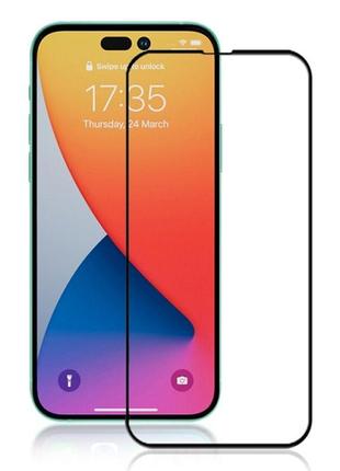 Защитное стекло glasscove для apple iphone 14 pro max 9h full coverage (00634)