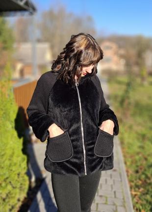 Шубка из искусственного меха теплодушечка