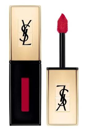 Помада блеск для губyves saint laurent ysl
rouge pur couture vernis a levres 11 rouge gouache. 6 ml. без коробки.