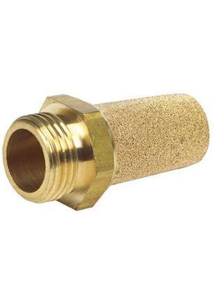Глушник звуку пневматичний латунний 1/4“ airkraft sfsc-02