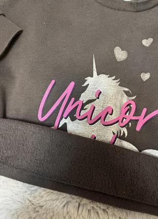 Свитшот единорог