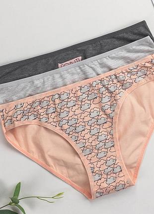 Труси жіночі сліпи    dominant туреччина s, m, l        3 шт.